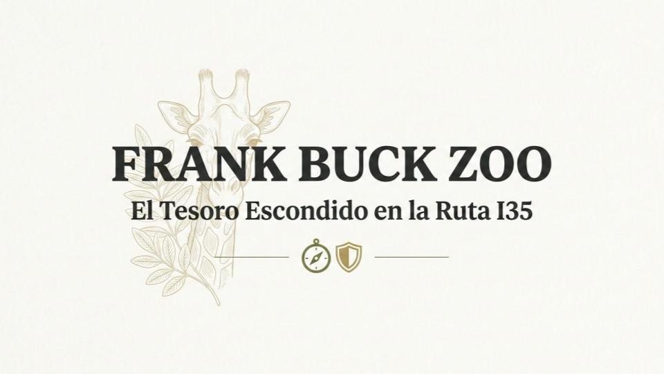 Frank Buck Zoo en Gainesville Texas, parada estratégica de logística y turismo en la Ruta I-35 recomendada por Jorge Rodriguez.