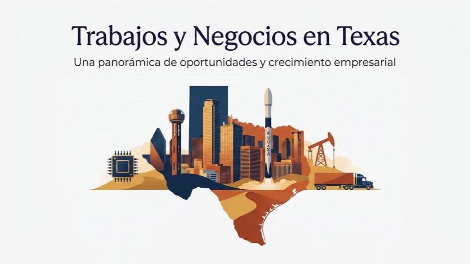 Guía de trabajos y negocios en Texas: oportunidades de empleo y crecimiento empresarial 2026.